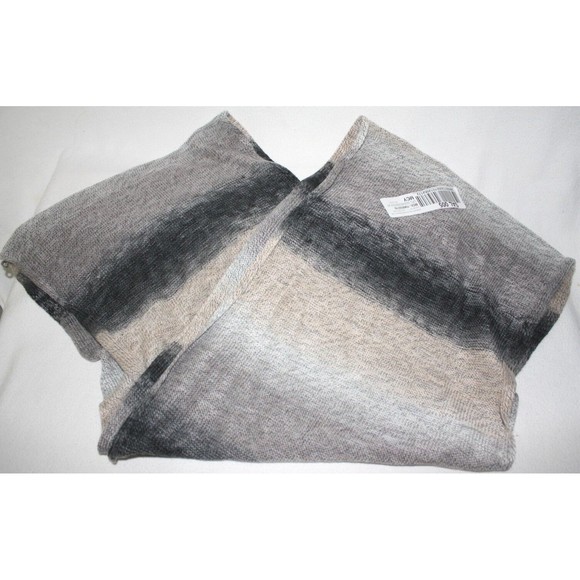 Infinity Scarf Color Black/Tan/Gray - Picture 1 of 2